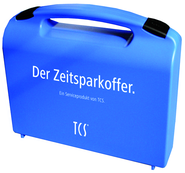 Koffer für Servicegerät blau