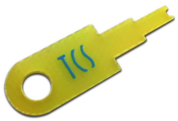 Ersatzteil win:clip Schlüssel zum öffnen der Außenstationen der Serien PAK und PUK (1 VPE = 2 Stk.)