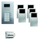 VIDEO:PACK PVU1750-0010 für 5 Wohneinheiten - Unterputz